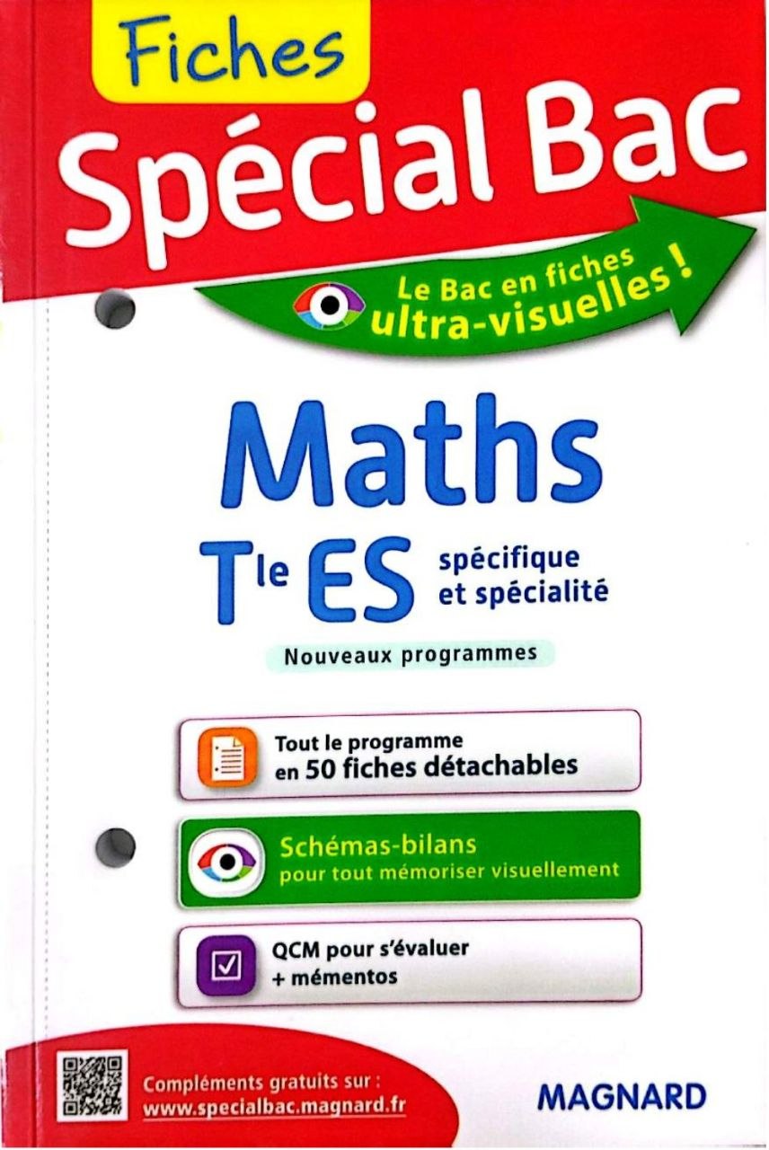 Maths Tle S spécifique et spécialité