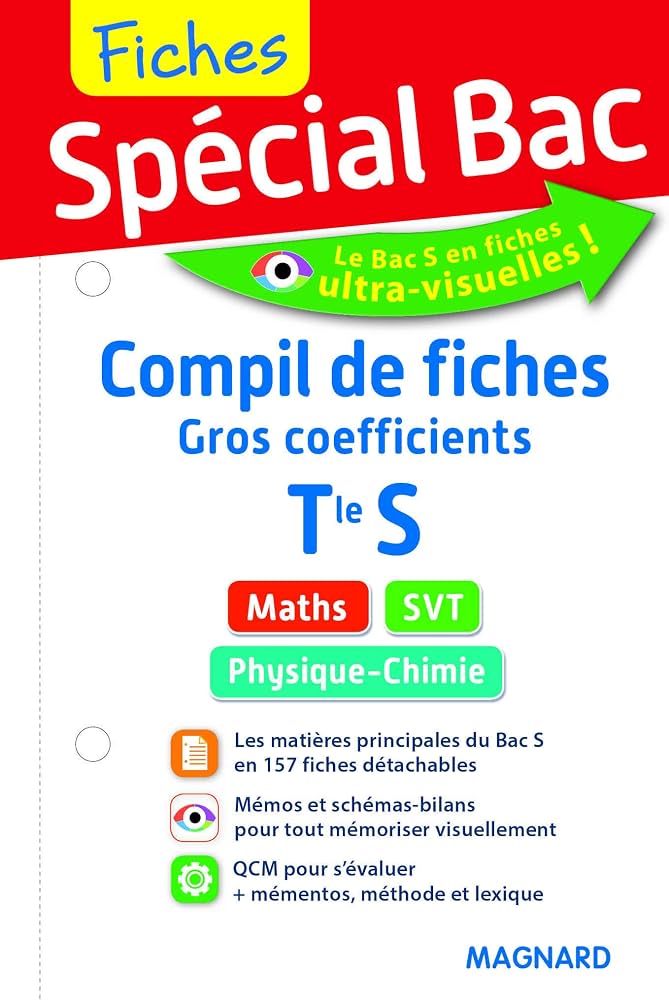 Compil de fiches: Gros coefficients Tle S