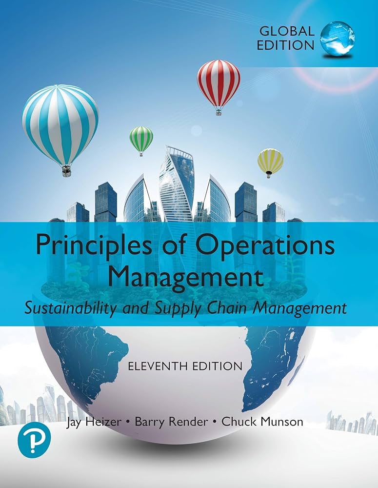 Principles of Operations Management