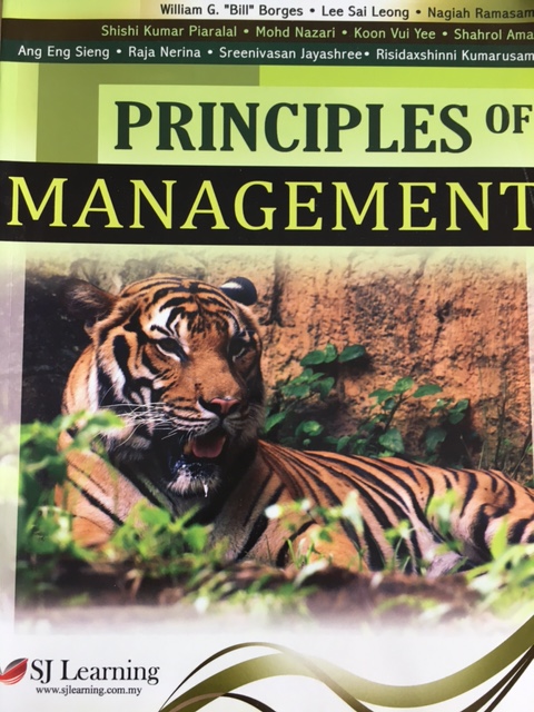 Principles of management