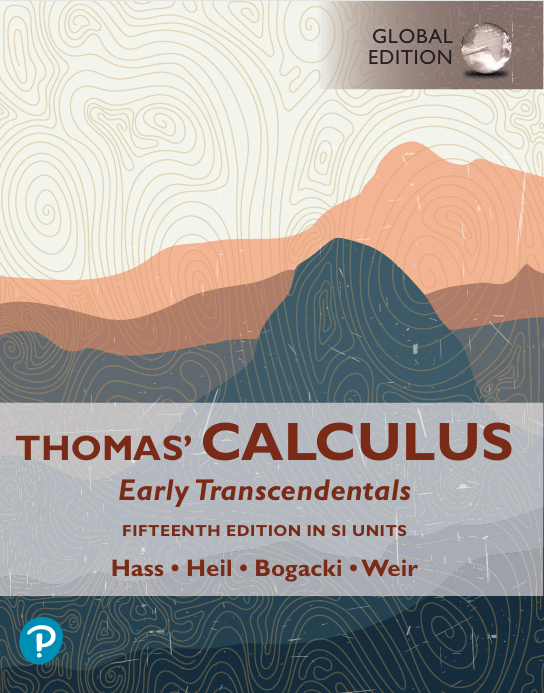 Thomas’ Calculus: Early Transcendentals