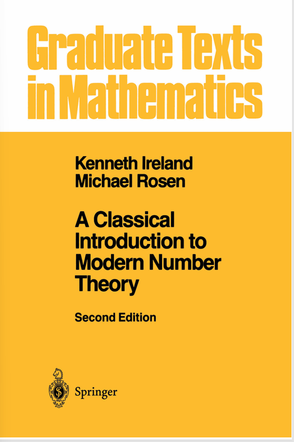 A Classical Introduction to Modern Number Theory